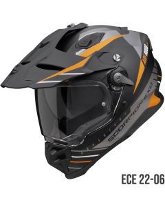 Scorpion ADF-9000 AIR Feat Matt Black/Silver/Orange