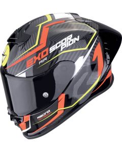 Scorpion EXO-R1 EVO II AIR Coup Black/Red/Neon Yellow