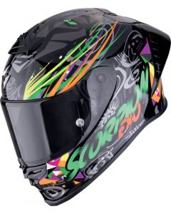Scorpion EXO-R1 EVO II AIR Savage Black/Green/Orange