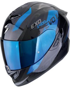 Scorpion EXO-1400 EVO 2 AIR Carbon Platted Black/Blue