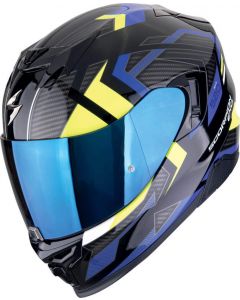 Scorpion EXO-520 EVO AIR Sensus Black/Blue/Neon Yellow