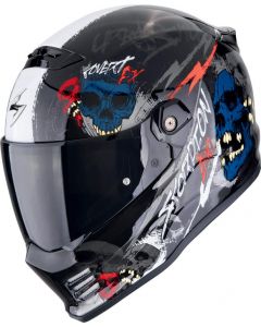 Scorpion COVERT FX Skullz  Black/Grey/Red