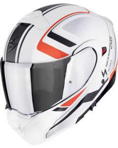 Scorpion EXO-930 EVO Ardens Matt White/Black/Red