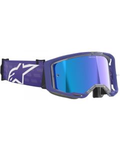 Alpinestars Vision 8 Corp Goggle Purple/Mirror Blue