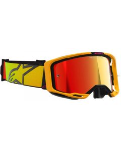 Alpinestars Vision 8 Corp Goggle Yellow/Pink/Mirror Red