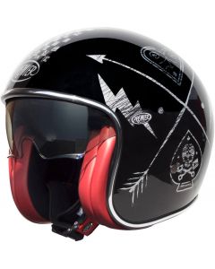 Casco moto Premier Vintage Platinum EX 8 BM en Stock