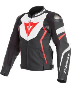Dainese Avro 4 Leather Jacket Lava Red 25A - Worldwide Shipping!