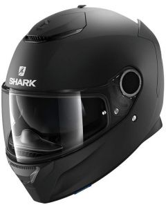 Shark Spartan 1.2 Blank Matt Black KMA