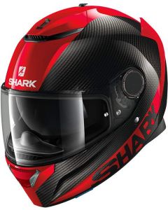 Shark Spartan Carbon 1.2 Skin Carbon/Red/Red DRR