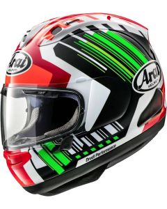 Arai RX-7V Maze Gloss Red - Worldwide 