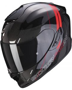 Scorpion EXO-1400 AIR Carbon Drik Black/Red - Worldwide Shipping!