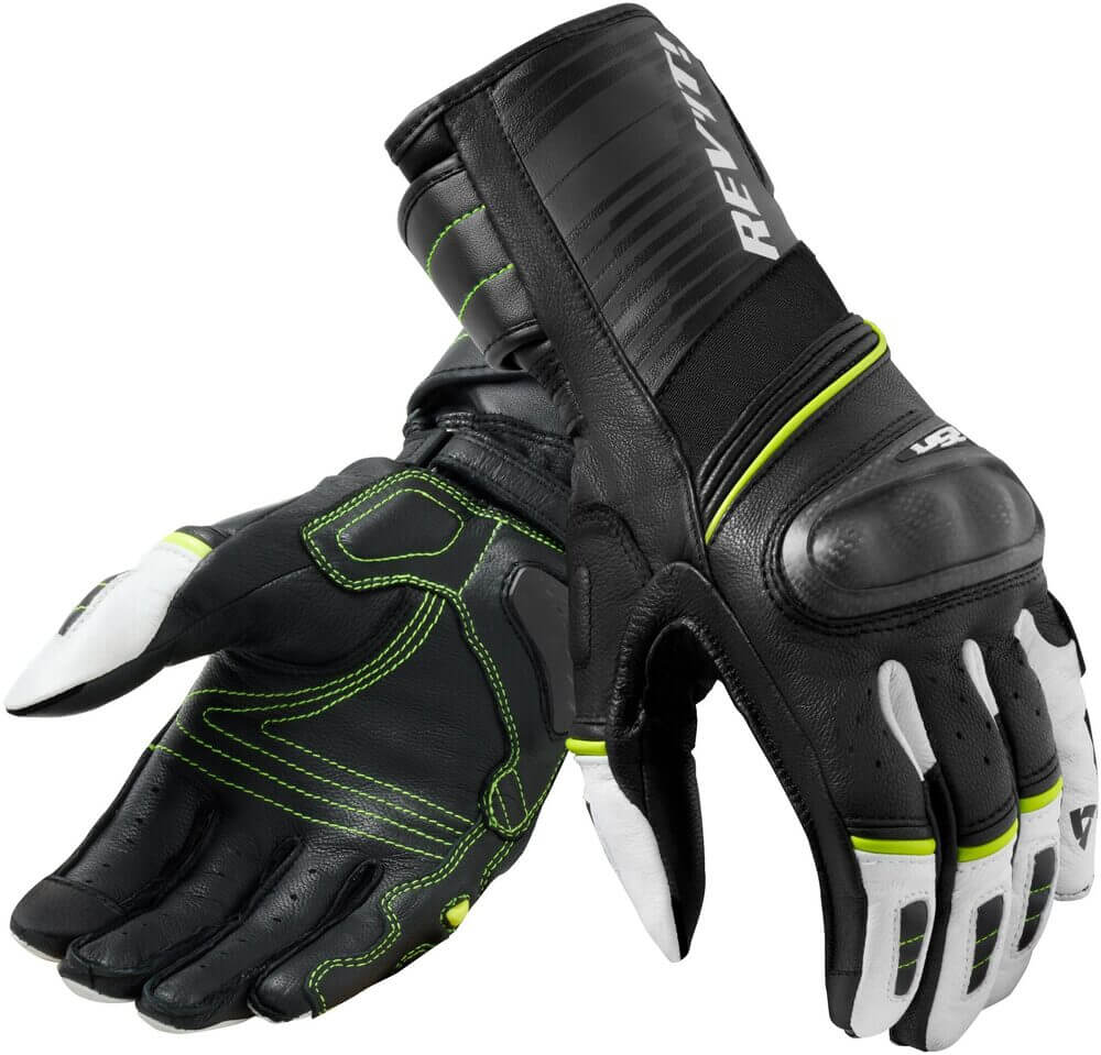 REV'IT RSR 4 Gloves Black/Neon Yellow
