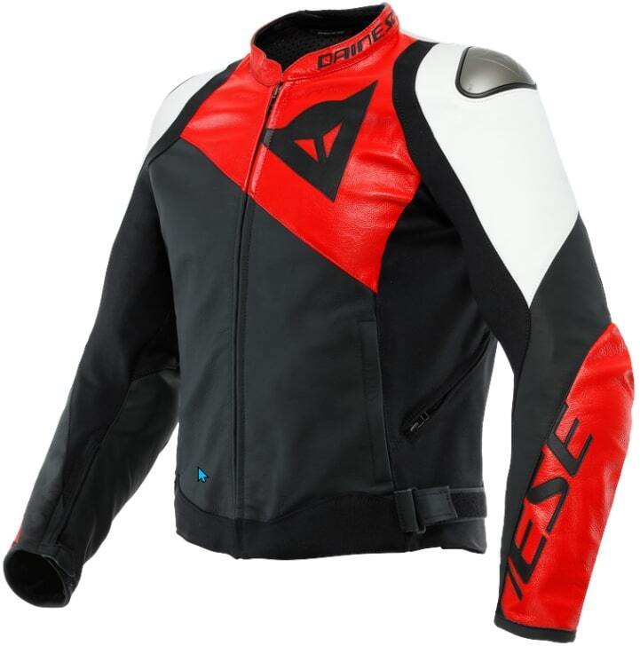 Dainese Sportiva Leather Jacket Black Matt 92C - Worldwide