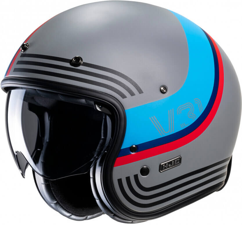 HJC V31 Byron Grey/Blue 853