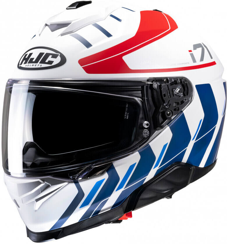 HJC i71 Simo White/Red 235