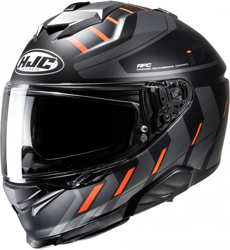 HJC i71 Simo Black/Orange 813