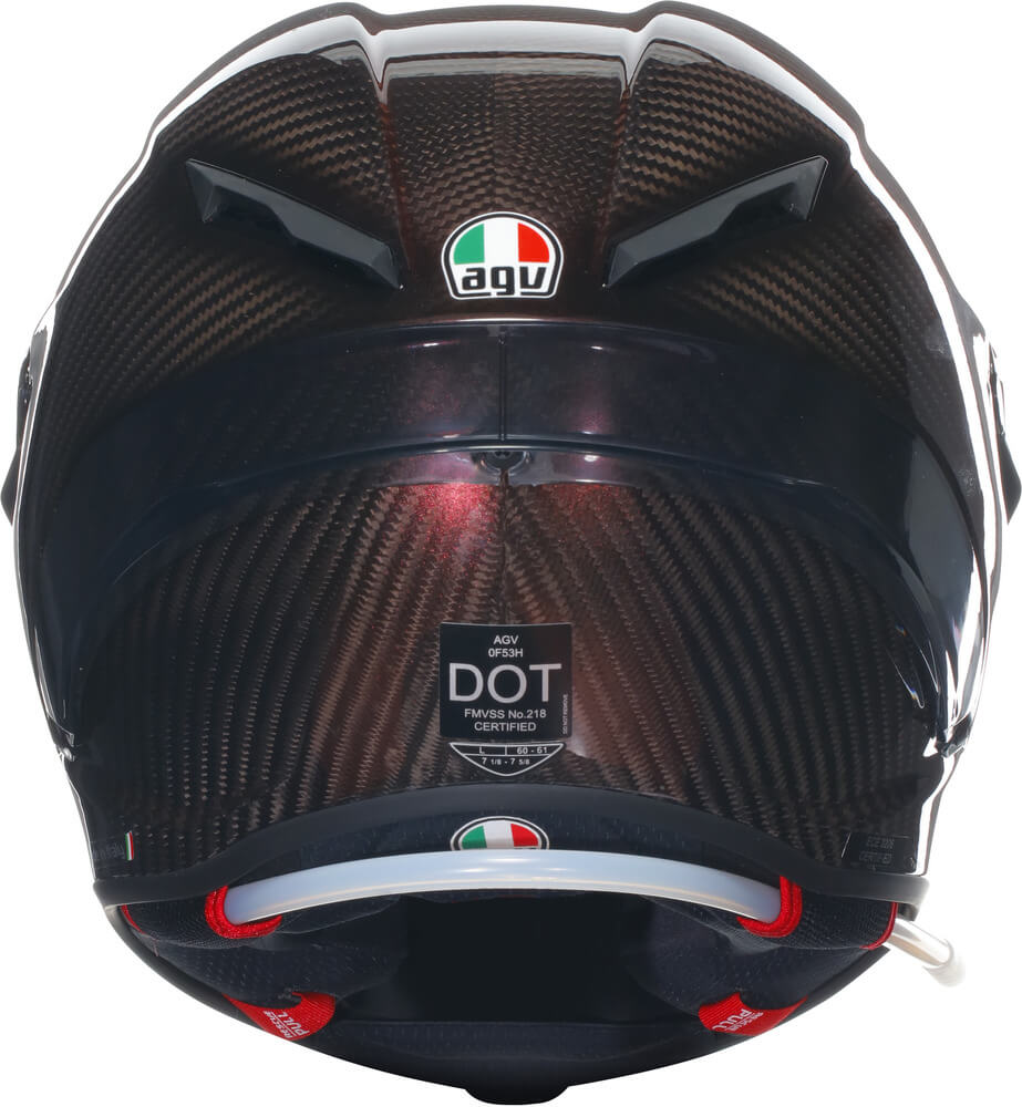 AGV PISTA GP RR Mono Red Carbon - Worldwide Shipping!