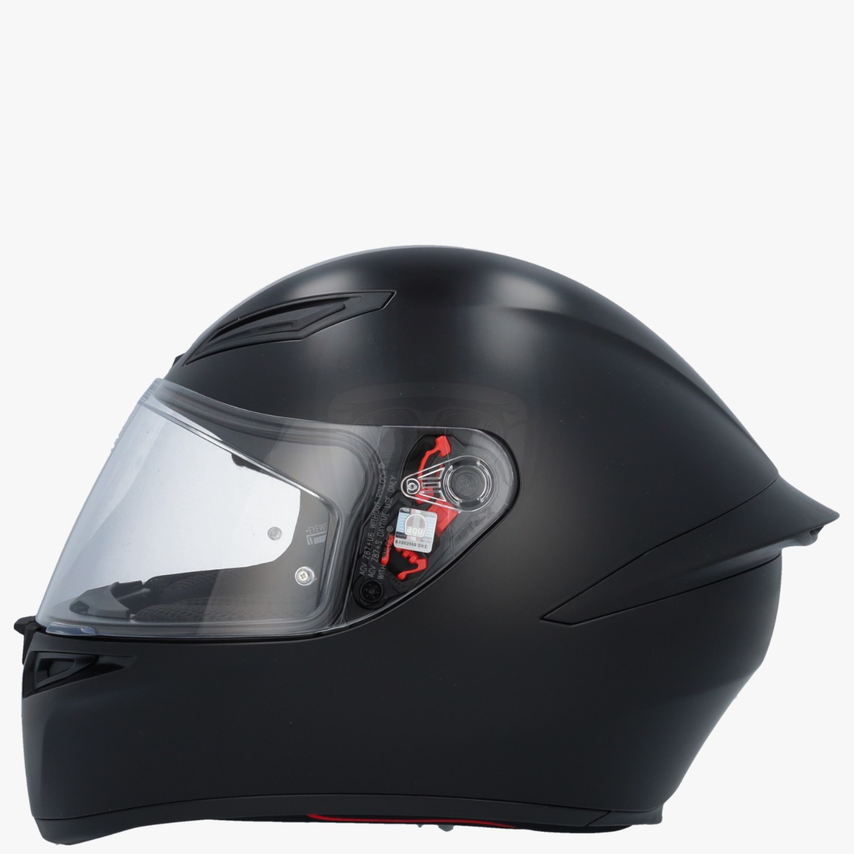 セキュリティ・セーフティ K1 AGV JIST SOLID - MATT BLACK AGV K1 S Solid Helmet, Matte Black, White, Soleluna 2018