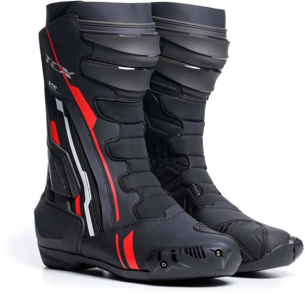 TCX S-TR1 Black/Red/White 678 - Worldwide Shipping!