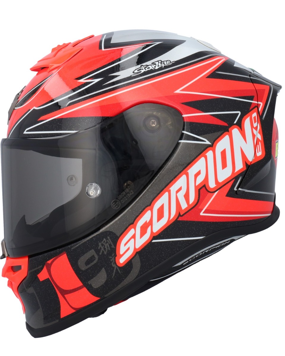 Scorpion EXO-R1 EVO AIR Alvaro Red