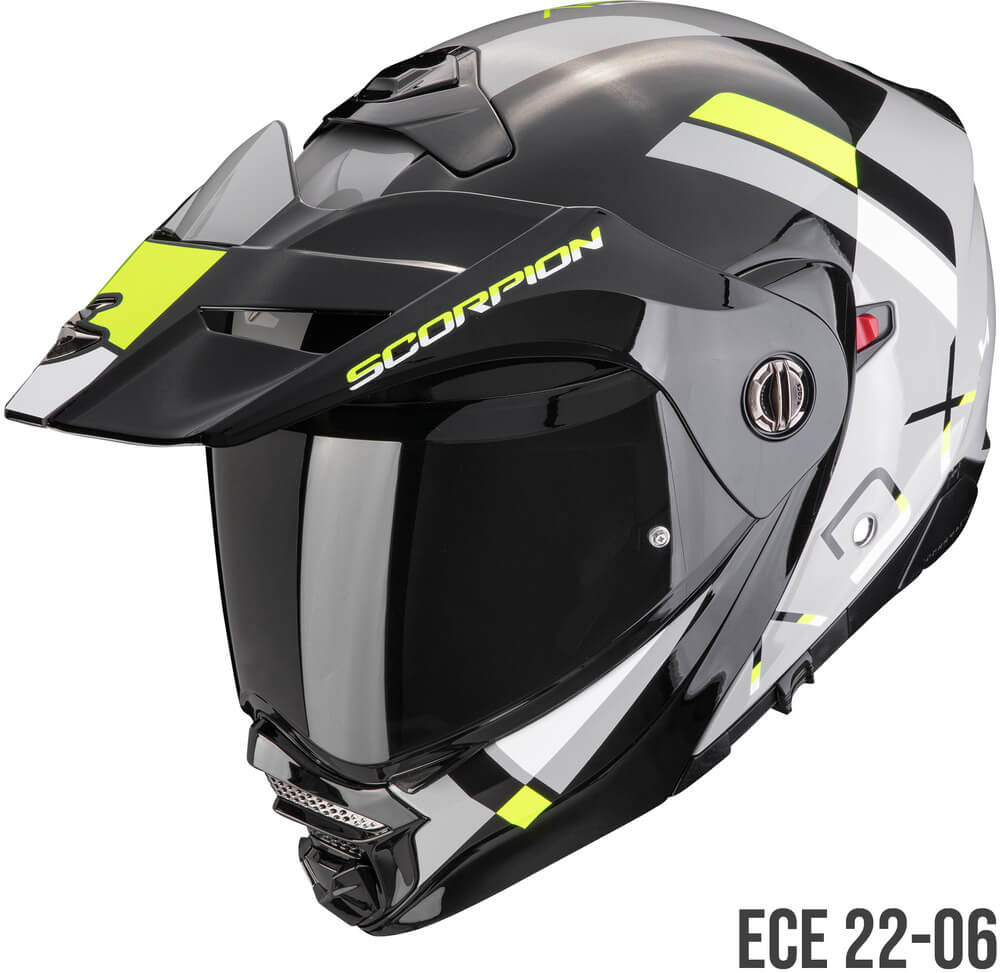 Scorpion ADX-2 Galane Grey/Black/Neon Yellow
