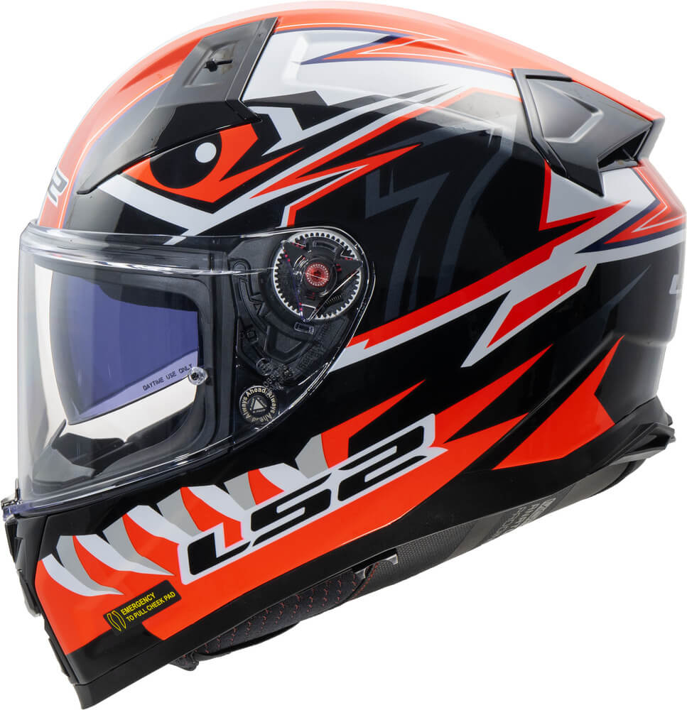 LS2 FF811 Vector II Buntri Black Red