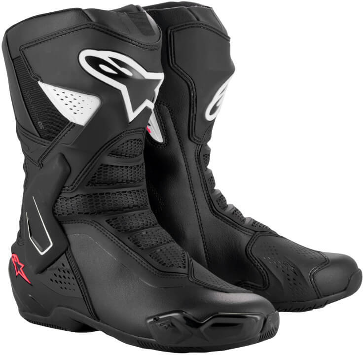 Alpinestars Stella SMX-6 V3 Boots Black/White/Diva Pink 1832