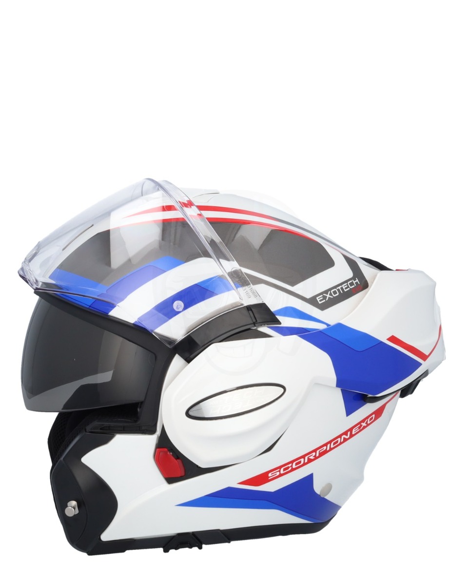 Scorpion EXO-Tech EVO Furio White/Red/Blue