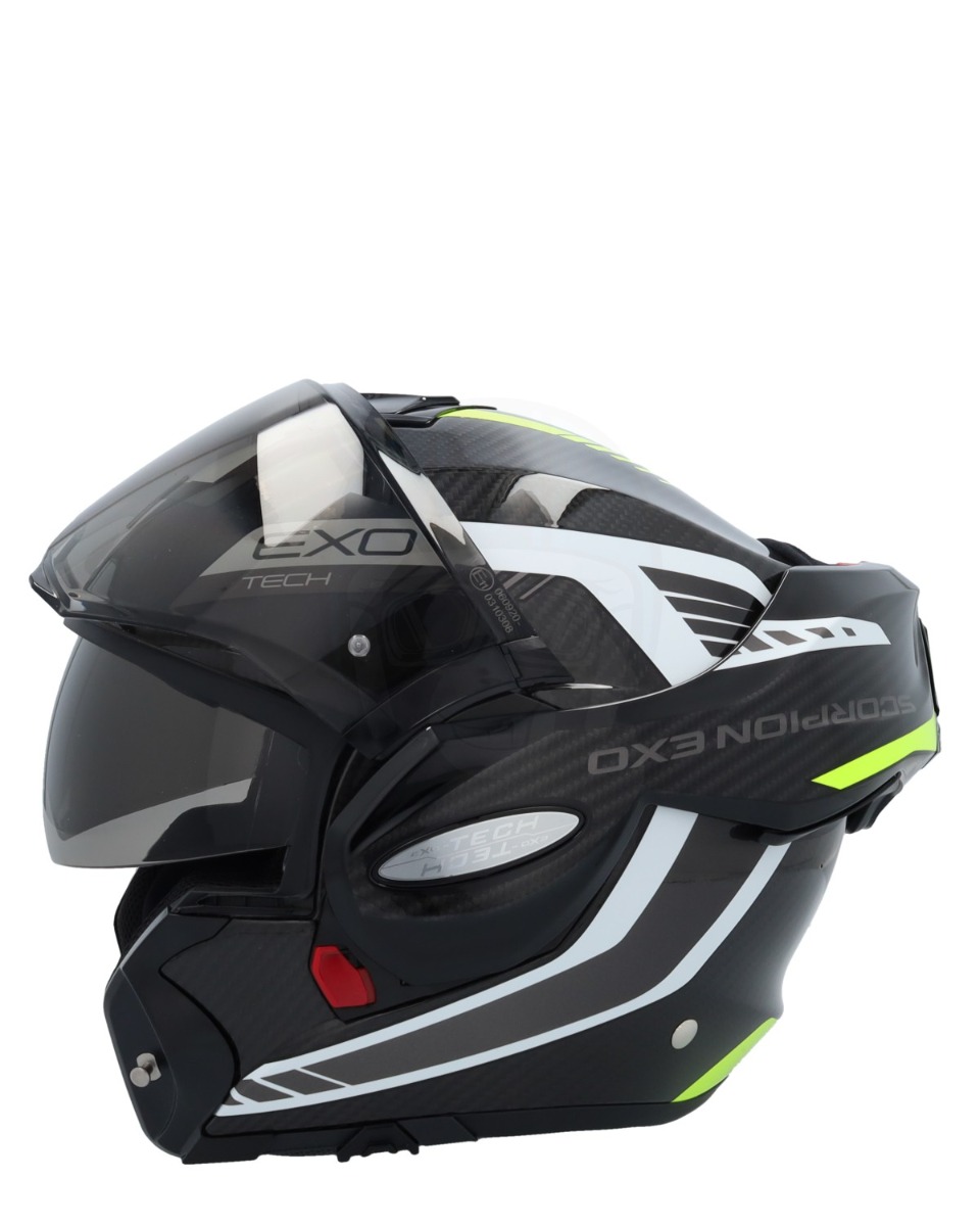 Scorpion EXO-Tech EVO Carbon Cosy Black/Neon Yellow