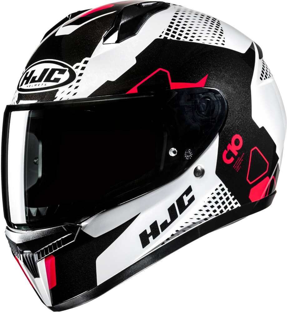 HJC C10 Aspa White/Red 231