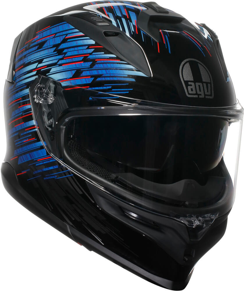 AGV K7 Genisys Matt Black/Blue/Grey