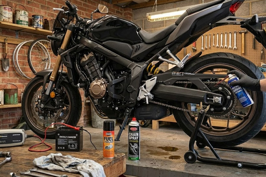 Preparing your motorcycle for winter