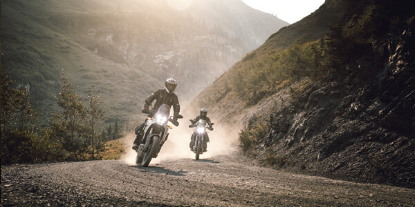 Adventure motorcycle gear