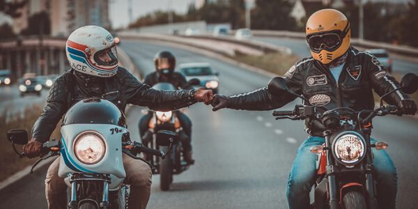 Vintage motorcycle gear